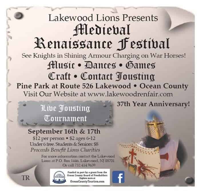 Visit Medieval Times At The Lakewood Lions Renaissance Faire