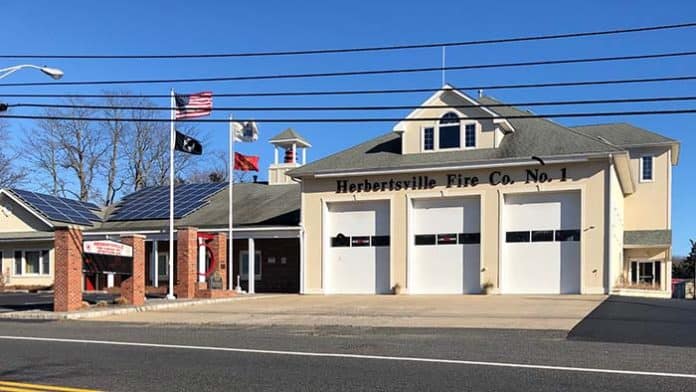 For Fire Company No. 3, the polling place is the Herbertsville Fire Company on Herbertsville Road.(Photo by Judy Smestad-Nunn)