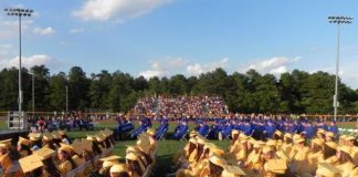 Graduation at Manchester Township High School. (Photo courtesy Manchester Schools)