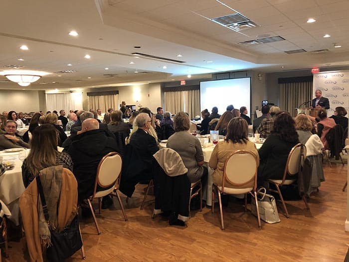 It was a full house at the Southern Ocean County Chamber of Commerce’s State of the Chamber event on Jan. 16 at The Holiday Inn in Manahawkin. (Photo by Kimberly Bosco)