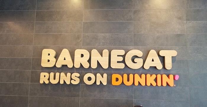 The new Dunkin' is open at Barnegat 67. (Photo by Michael Funicelli)