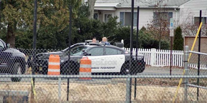 A Murder Suicide is being investigated at a home near the corner of Jib Lane and Clubhouse Rd. in Brick. (Photo courtesy Ocean County Scanner News)