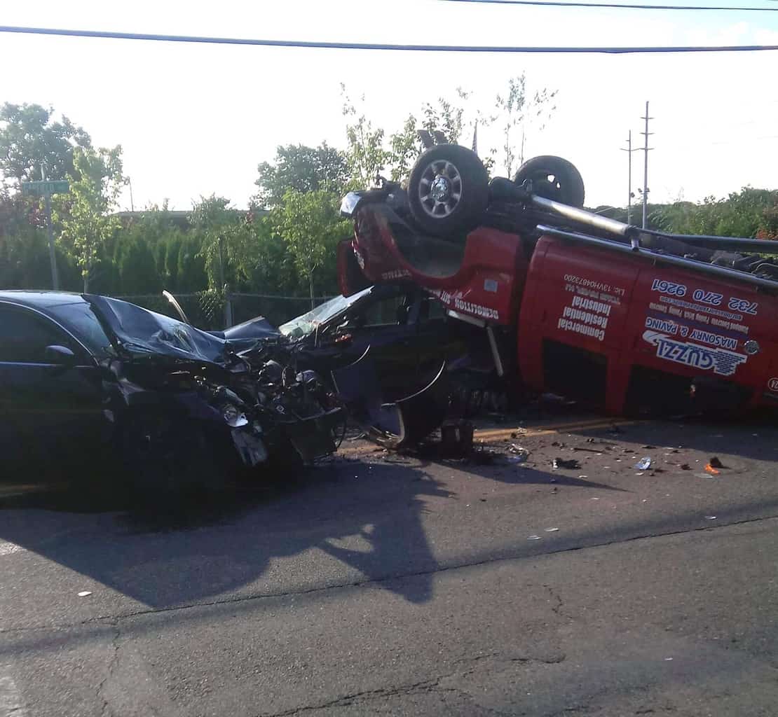 Three Vehicle Crash, Several Injuries In Toms River - Jersey Shore Online