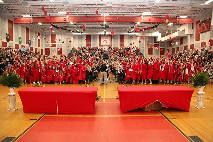 Jackson Liberty High School graduation. (Photo courtesy Jackson Township School District)