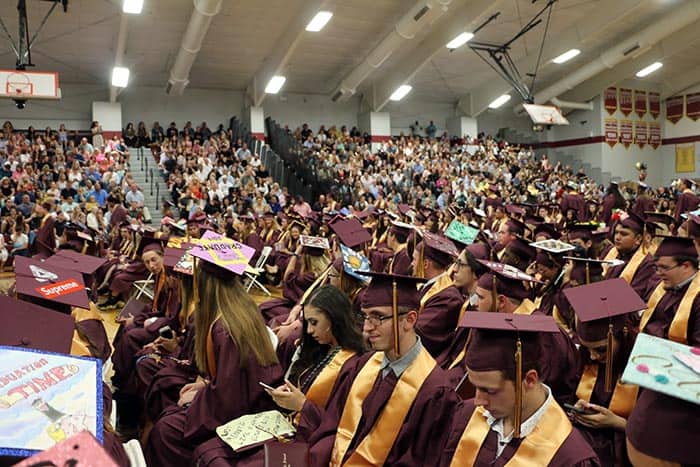 Central Regional graduation. (Photo courtesy Central Regional School District)