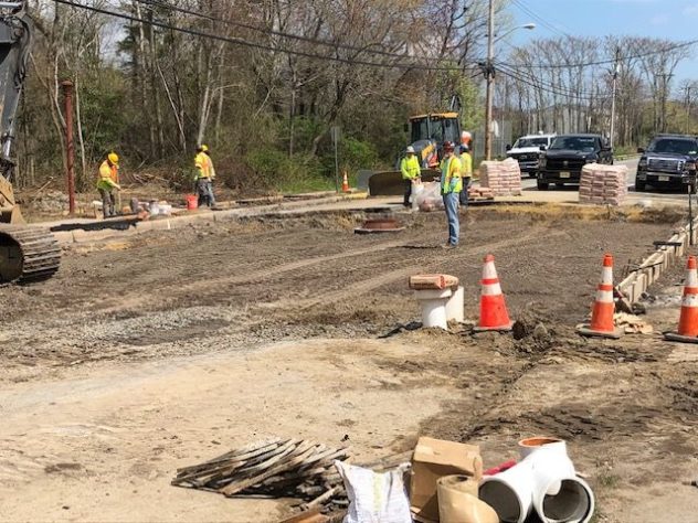 Sinkhole Being Repaired On Toms River Street - Jersey Shore Online