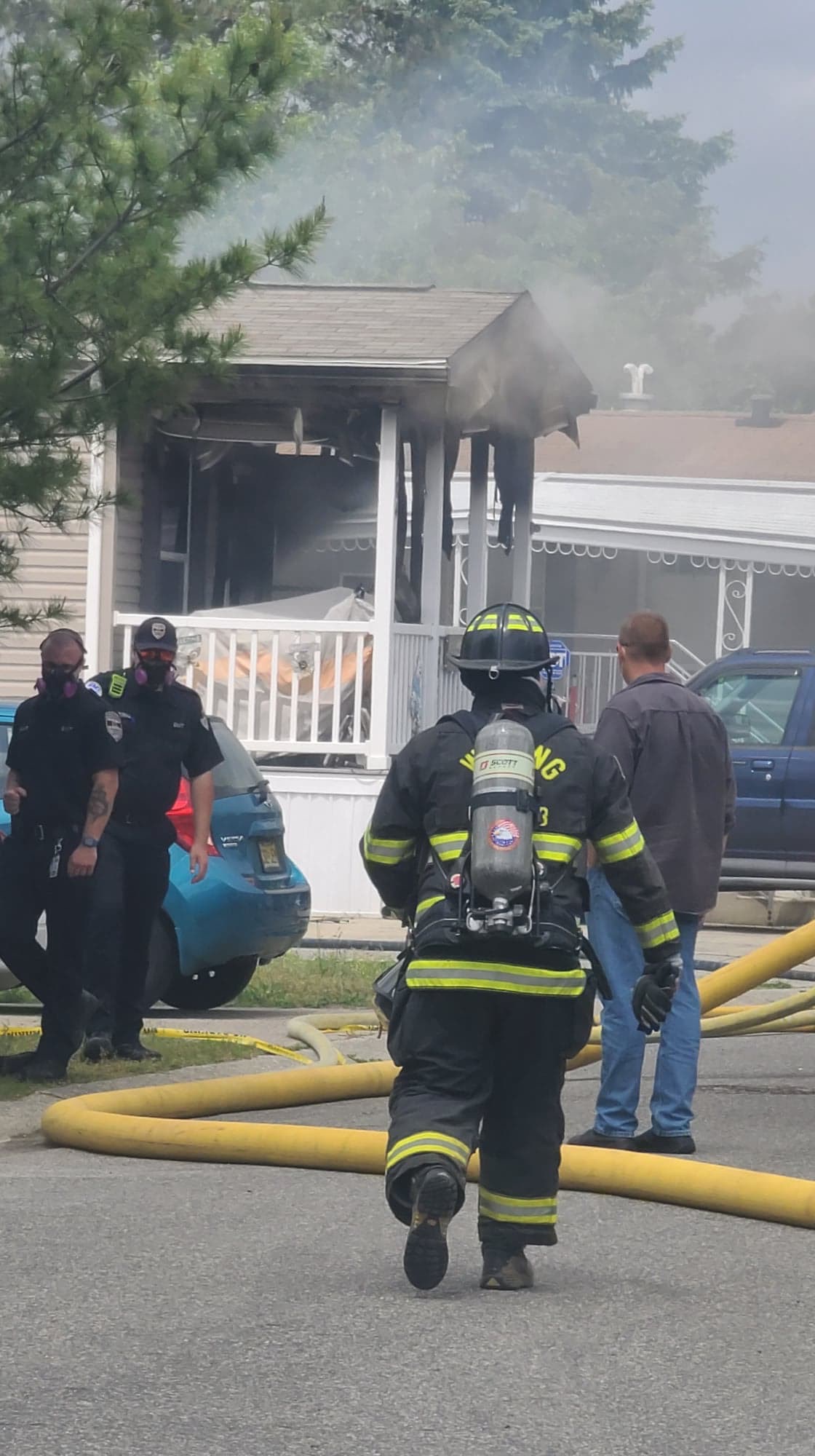 Mobile Home Catches Fire - Jersey Shore Online