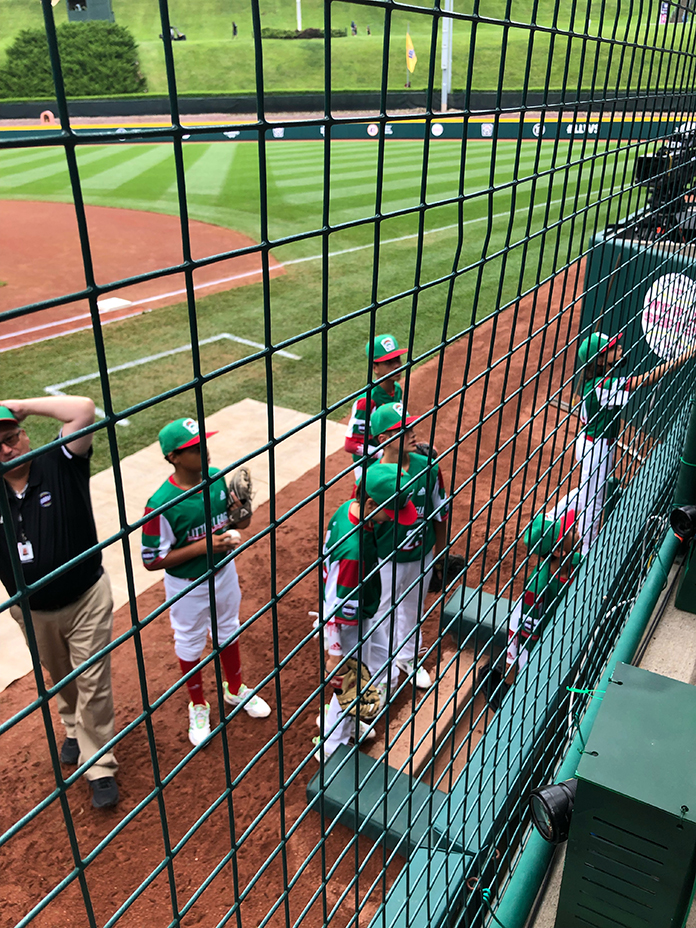 Toms River National Little League parents cheer their boys on