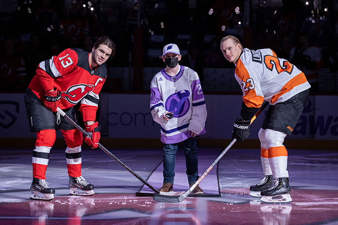 Manahawkin Boy Honored At NJ Devils Game - Jersey Shore Online