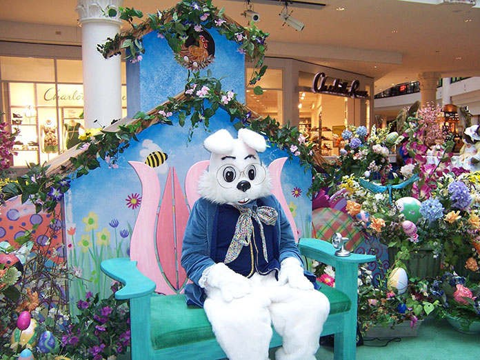 scary easter bunny mall pictures