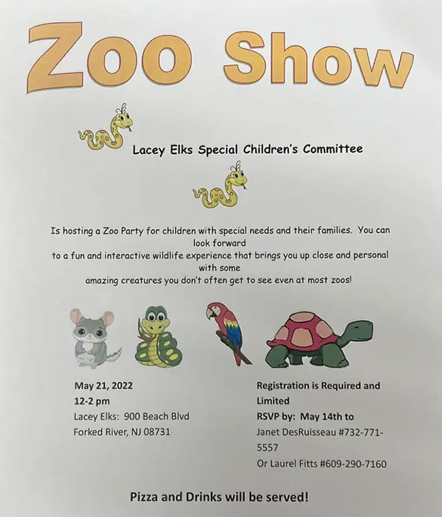 Zoo Show For Children With Special Needs - Jersey Shore Online