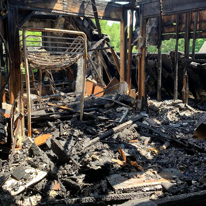 Residents Rally To Help Woman And Her Family Who Lost Their Home In A Fire