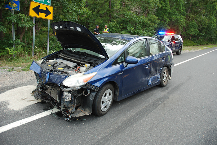 Four-Car Crash Leaves Two Injured In Ocean County