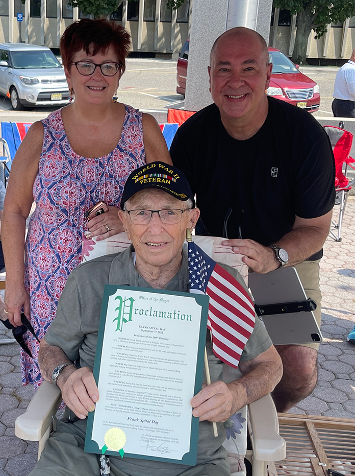 WWII Vet Celebrated On 100th Birthday