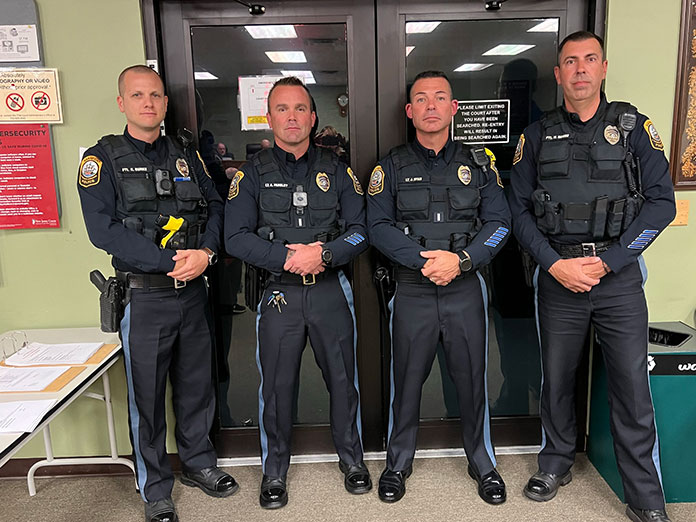 Officers Honored In Response To School Shooting Threat Jersey Shore