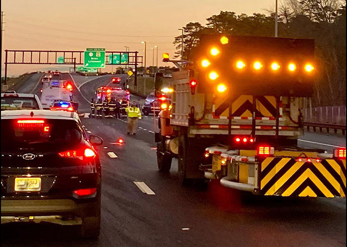 Multiple Crashes On Garden State Parkway Results In Major Traffic Jam ...