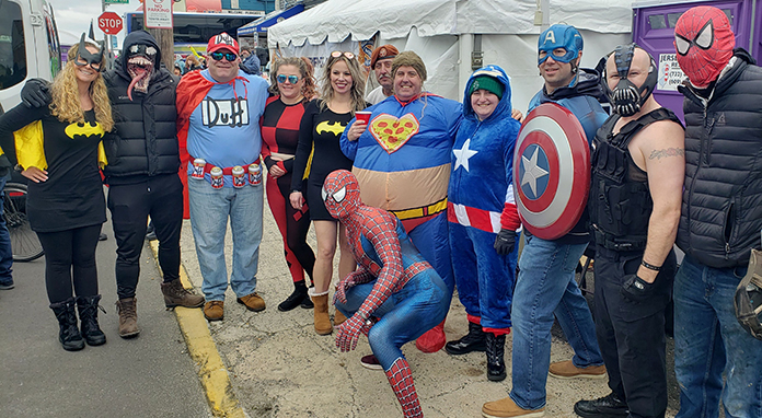 Colorful Characters Take The Polar Plunge