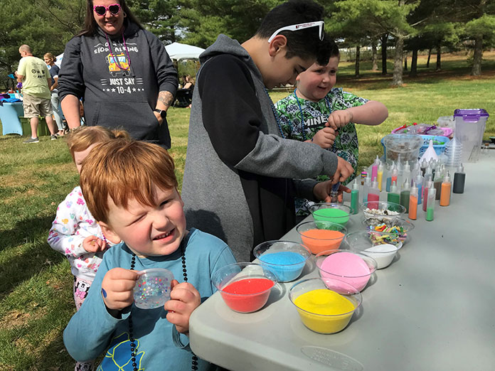 Color Run Brightens Up Serious Subject