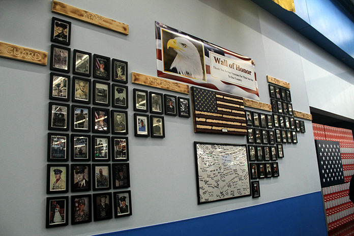 JROTC Revamp Wall Of Heroes