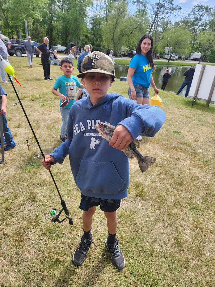 Police Reel In Kids With Fishing Event