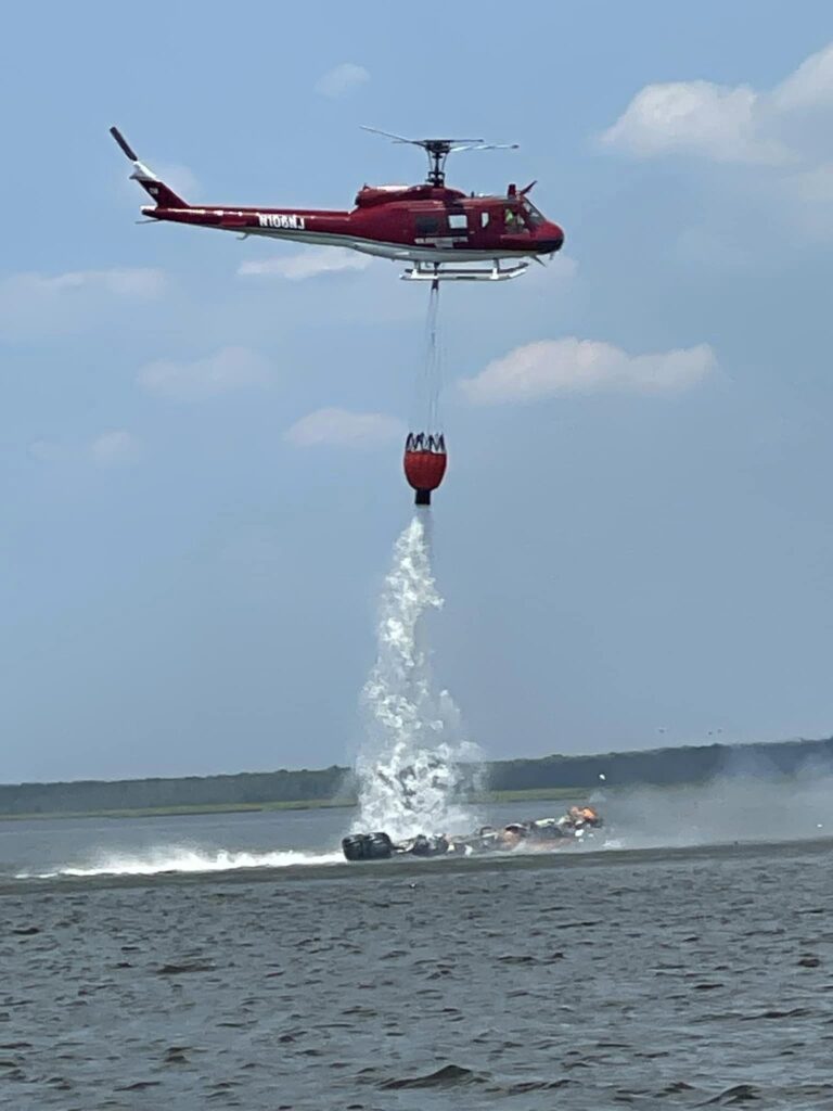 Coast Guard Rescues Passengers From Boat Fire