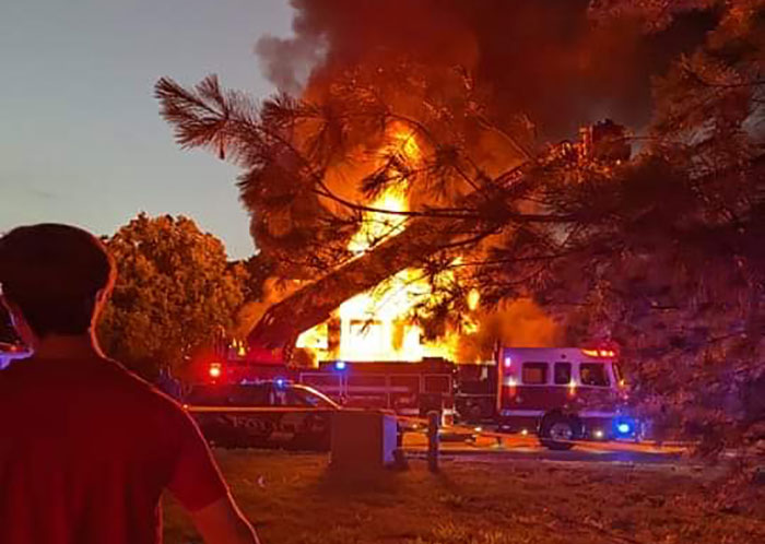 Massive Ocean County House Fire Leaves One Man Dead