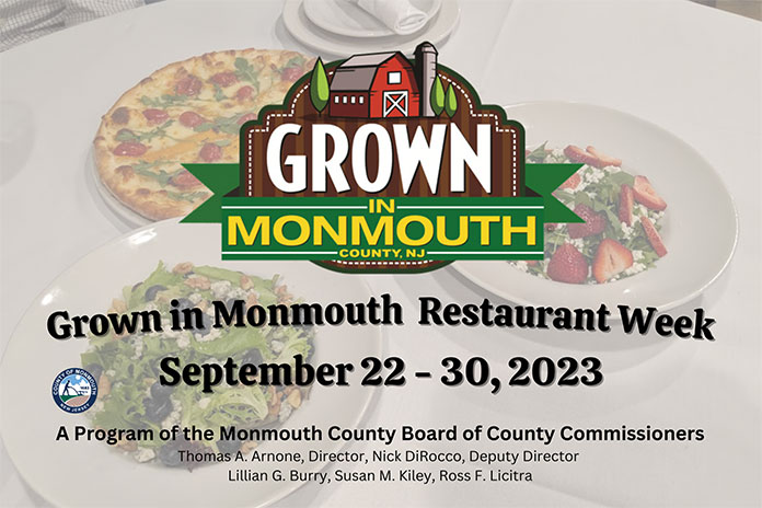 Grown In Monmouth' Restaurant Week Sept. 22-30