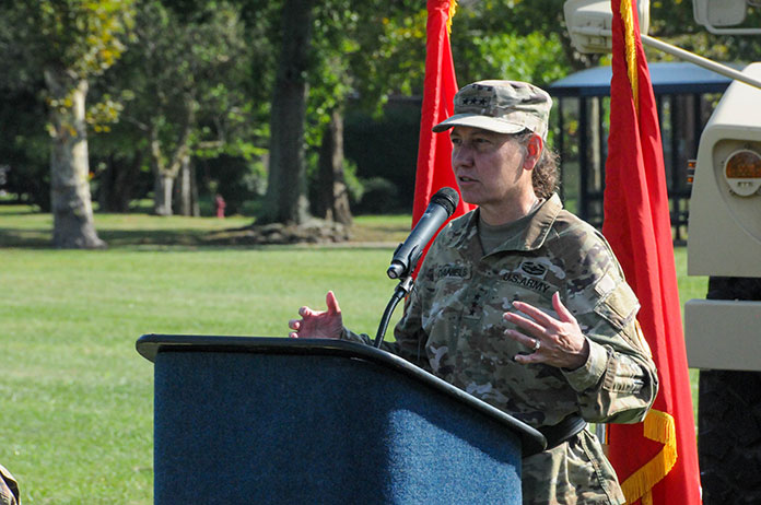 Change Of Command Ceremony Held At Base