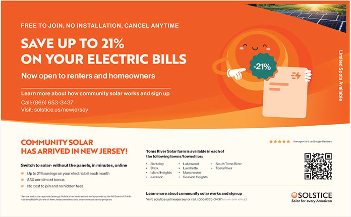 Enrollment Begins For Ocean County Solar Farm