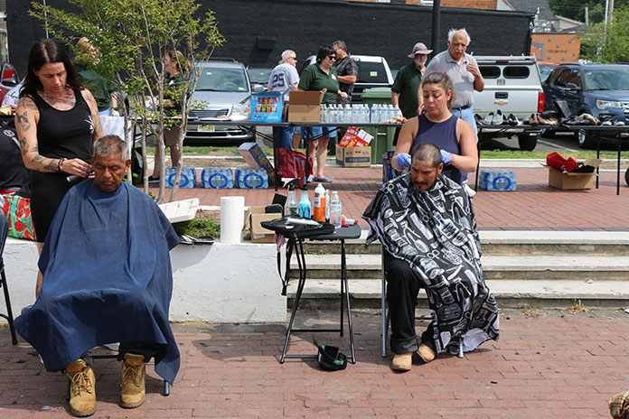 Group Brings Meals, Haircuts And Clothes To Those In Need