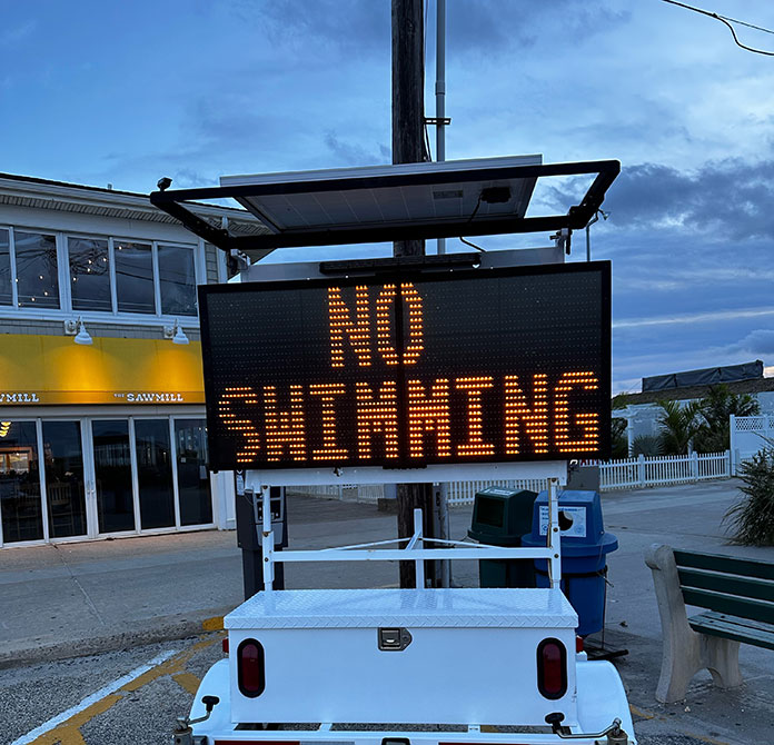 Toms River Police: No Swimming In Dangerous Waters