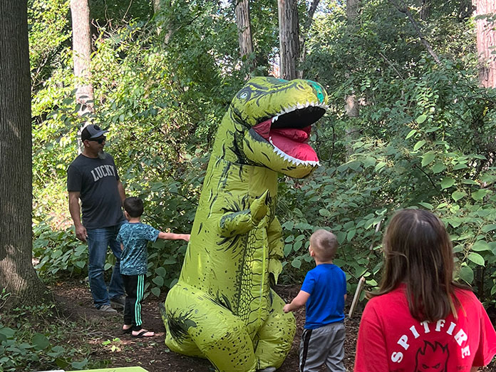 Dinosaur Trail Debut Thrills Local Explorers - Jersey Shore Online