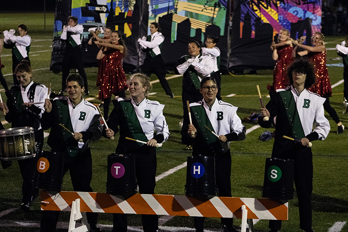 Marching Dragons Host Fiery Home Competition