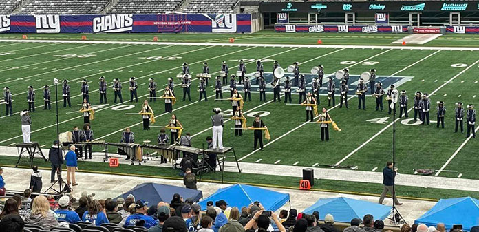 Marching Rebels Win Best Music Ensemble At Stadium Competition