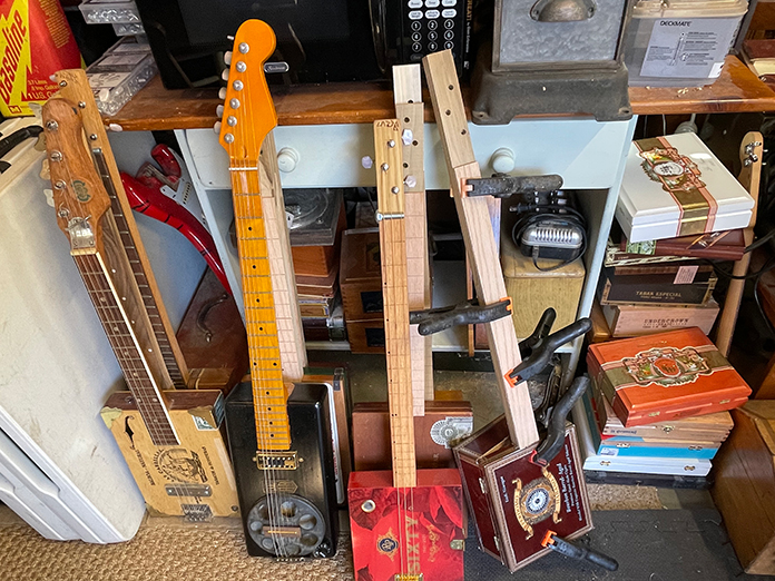 Ocean County Man Makes Cigar Box Guitars With A Smoky Sound