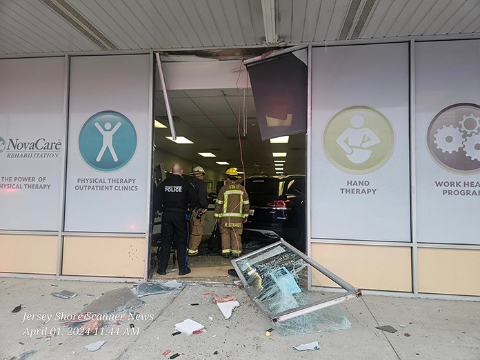 Driver Crashes Into Ocean County Shopping Plaza