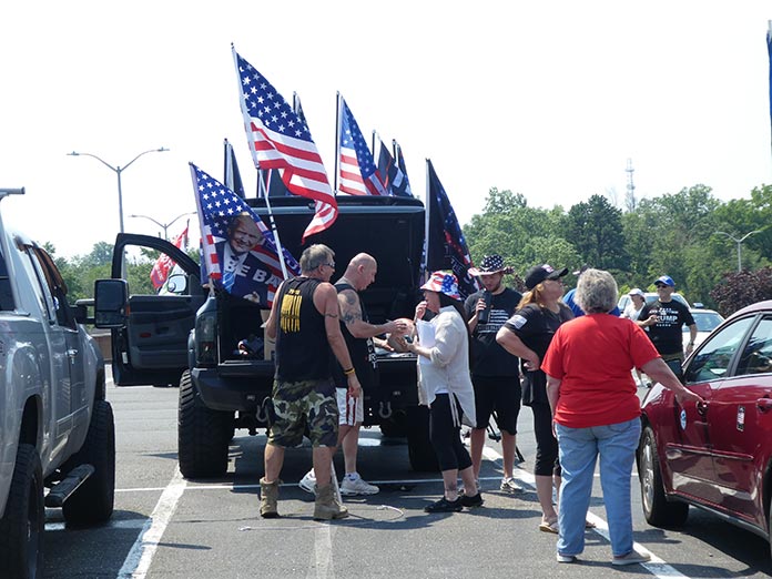 Trump Supporters Rally In Ocean County After Assassination Attempt