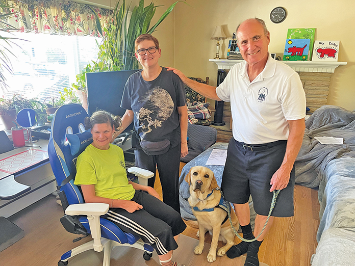 Family Welcomes New Service Dog