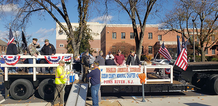 Veterans Honored During Ocean County Parade