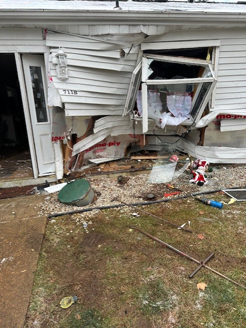 Car Strikes Three Houses In Ocean County