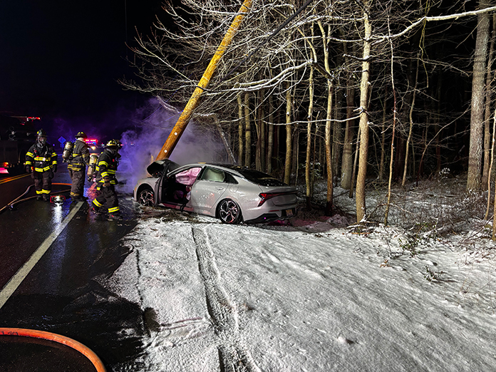 Car Crash Causes Power Outage In Ocean County